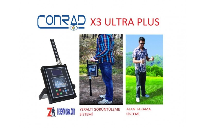Conrad Detectors X3 ULTRA PLUS Yer Altı Görüntüleme