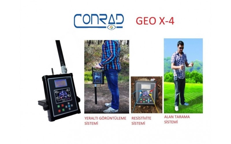 Conrad Detectors Geo  X4 Yer Altı Görüntüleme
