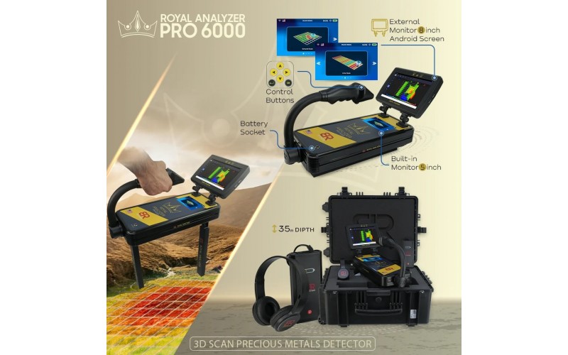 Royal Analyzer Pro 6000 Yeraltı Görüntüleme Cihazı